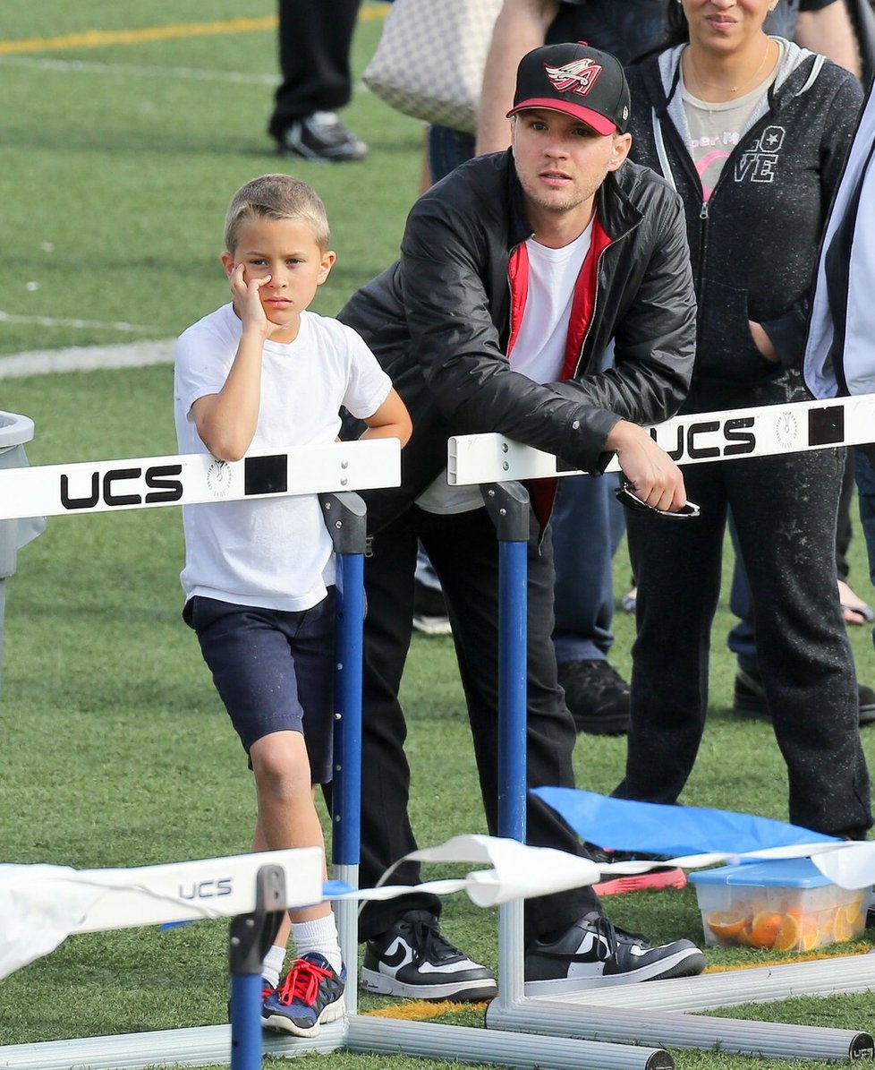 Ryan Phillipe se synem Deaconem