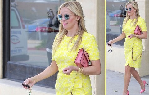 Styl podle celebrit: Reese Witherspoon v jarním outfitu! 
