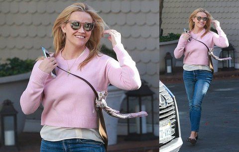 Styl podle celebrit: Reese Witherspoon v růžové