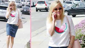 Styl podle celebrit: Mladistvý outfit Reese Witherspoon