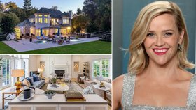 Reese Witherspoonová prodává dům: Žít jako »pravá blondýnka«? Proč ne! Za více než půl miliardy