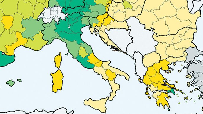 Itálie: dva státy, jeden dluh