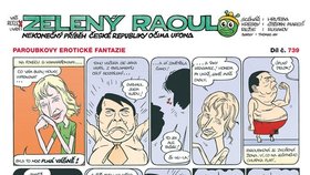 Tento díl komiksu Zelený Raoul naštval Petru Paroubkovou tak, že hnala Reflex k soudu