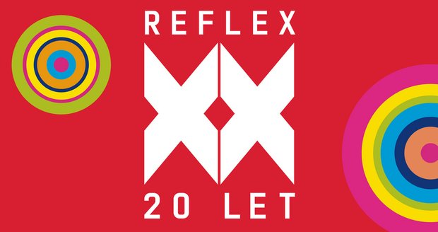 Reflex slaví 20. narozeniny. Přijďte je oslavit na Kampu společně s ním.