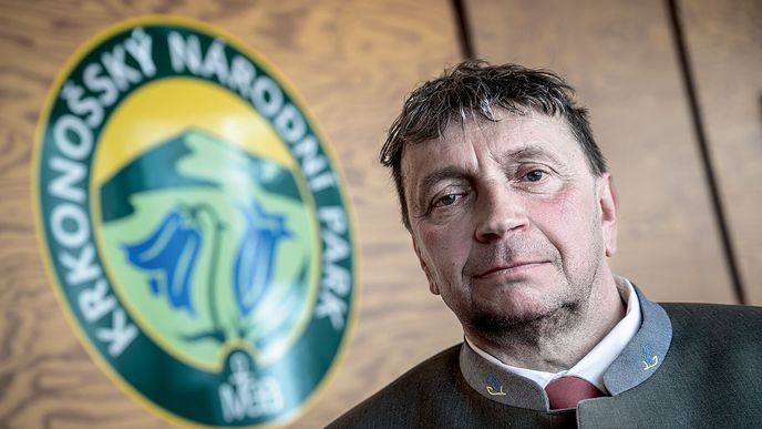 Nový šéf Správy Krkonošského národního parku (KRNAP) Petr Moravec Nový šéf Správy Krkonošského národního parku (KRNAP) Petr Moravec