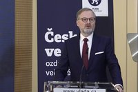 CELÝ ZÁZNAM: Vláda představila zásadní reformy. Česko česká revoluce v důchodech i daních