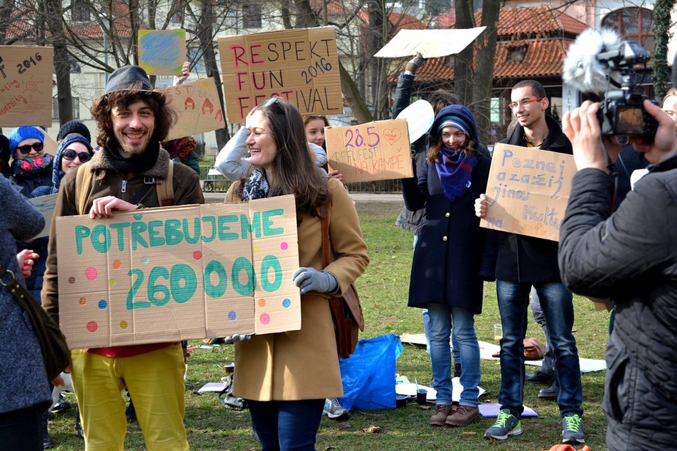 Fotografie z natáčení crowfundingového videa