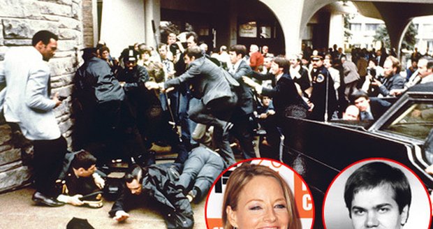 Hinckley Reagana postřelil před hotelem Hilton ve Washingtonu, kvůli Judi Foster
