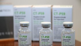 Lék regdanvimab označovaný také zkratkou CT-P59 vyrábí jihokorejská společnost Celltrion