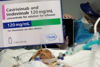 „Trumpův koktejl“ v Česku: Nový lék proti covidu dostal první pacient (43), muž po transplantaci srdce a plic