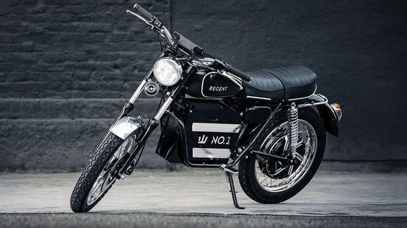 Regent No. 1 nabízí styl klasické motorky ve spojení s elektřinou 