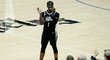 Reggie Jackson slaví postup Clippers do semifinále NBA