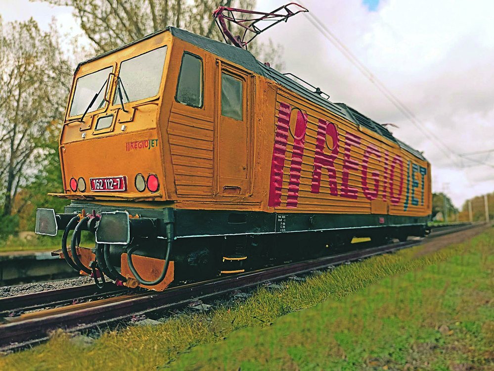 Skutečná lokomotiva RegioJet