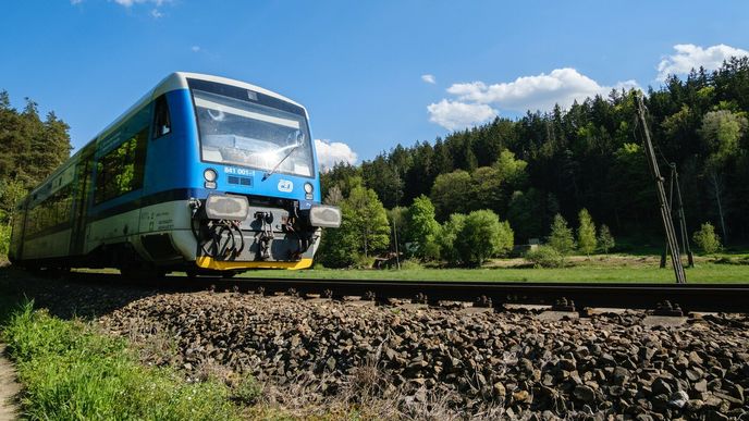 Motorový Regiospider Českých drah. Motorový Regiospider Českých drah.