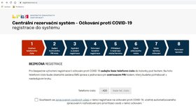 Náhled kroků registrace k očkování proti covidu-19