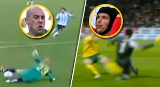 VIDEO: Reina zavinil gól, Čech trapasu unikl