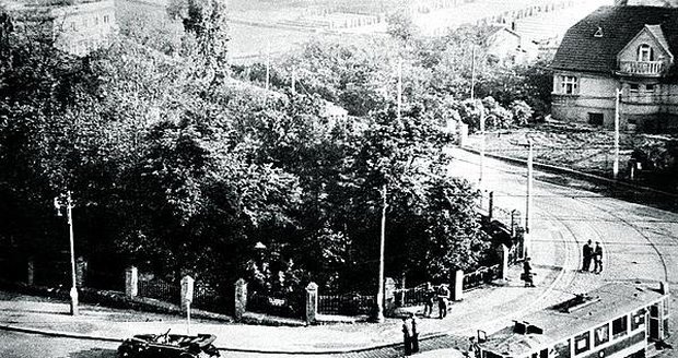 Praha - Libeň 27. května 1942 10:35 hod.