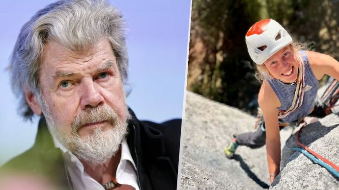 Reinhold Messner popsal, jak to při kamenné lavině vypadá.