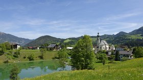 Rakouské městečko Reith im Alpbachtal - ilustrační foto