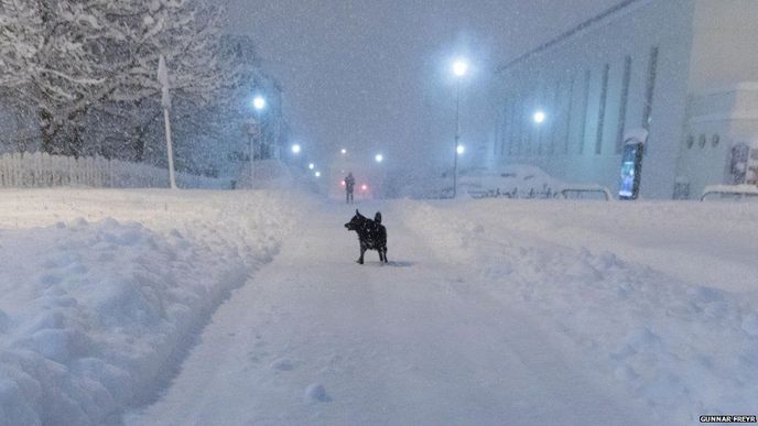 V Rejkjavíku připadlo během několika dní neuvěřitelných 51 centimetrů