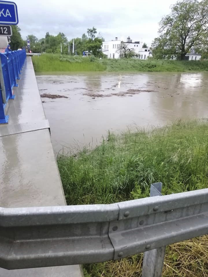 Rozvodněná Velička ve Strážnici