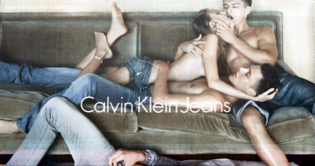 Reklama na džíny Calvin Klein