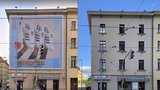 Konec „divokého západu“? Z fasád pražských domů mizí reklamy, provozovatelé si stěžují až u Evropské komise 