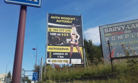 Rosecký, autodíly