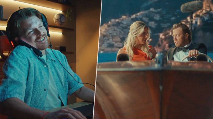 Pastrňák, Ledecká i rebel Šulc v nové »hollywoodské« reklamě: Bejby, jsem Bond Pastrňák, Ledecká i rebel Šulc v nové »hollywoodské« reklamě: Bejby, jsem Bond