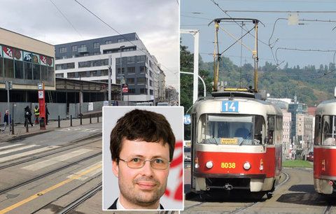 Velká rekonstrukce Sokolovské: Tramvajová trať se propadá, jak opravy omezí dopravu?