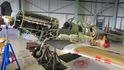 rekonstruovaná stíhačka Spitfire Mk I.