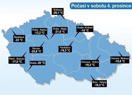 V Česku padaly teplotní rekordy