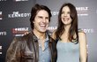 Tom Cruise a jeho bývala žena Katie Holmes.