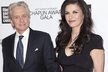 Michael Douglas (L) and Catherine Zeta-Jones attend the 40th Anniversary Chaplin Award Gala at Lincoln Center in New York in this file photo taken April 22, 2013.  Douglas and Zeta-Jones, both Oscar winners and among Hollywood&#39;s most high-profile couples, have separated in what could spell the end of their nearly 13-year marriage, People magazine reported on Wednesday.  REUTERS/Andrew Kelly/Files   (UNITED STATES - Tags: ENTERTAINMENT)