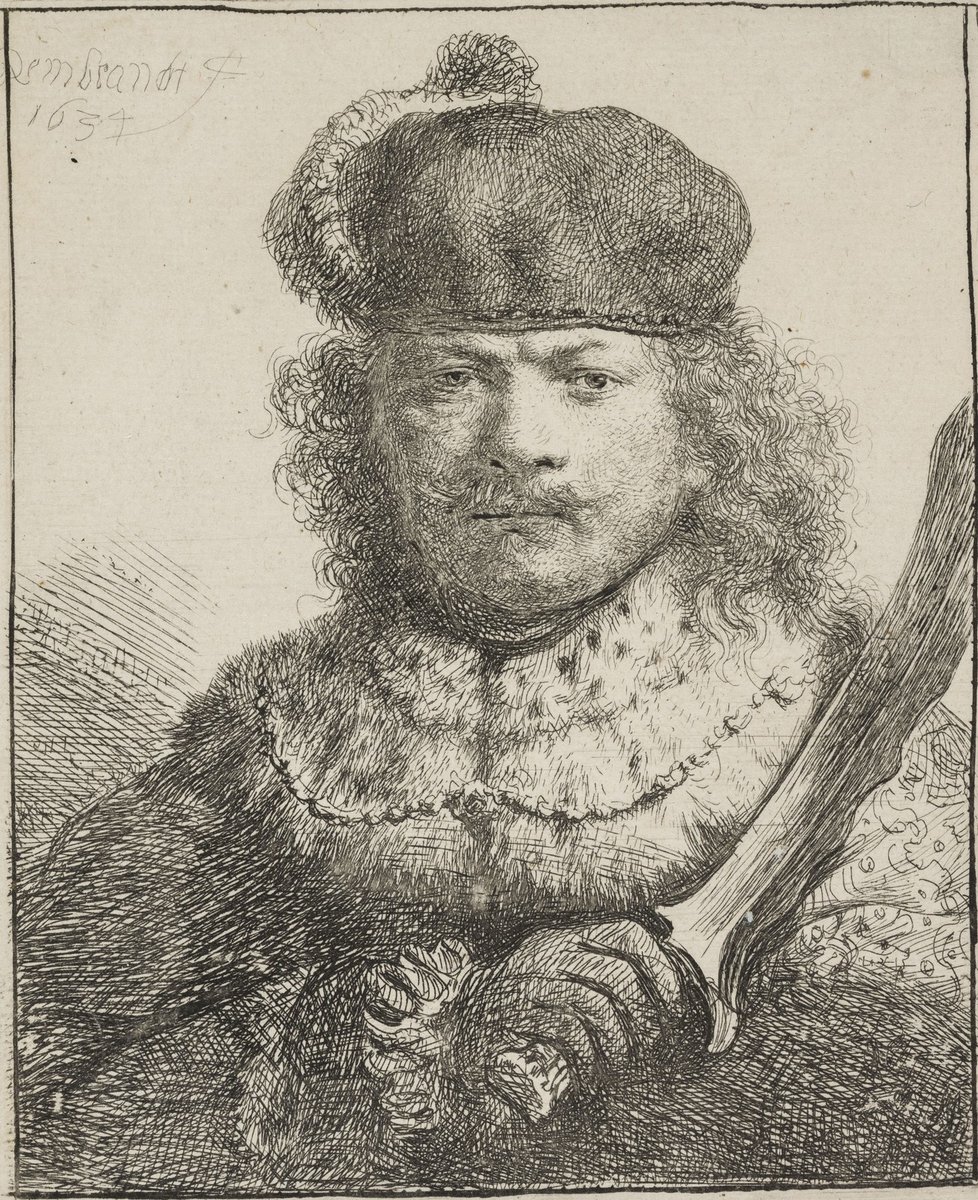 Rembrandt van Rijn, Autportrét