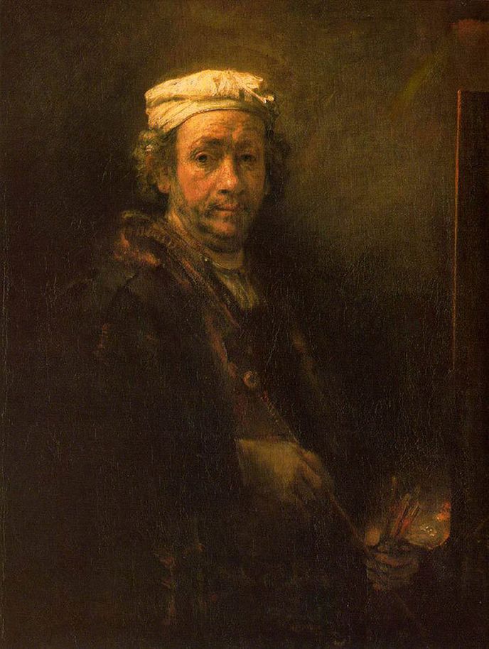 Pokud postavy na plátně vypadají jako tulák nasvícený pouliční lampou, je to Rembrandt.