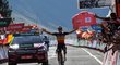 Remco Evenepoel slaví etapové vítězství na Vueltě