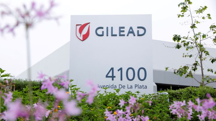 Společnost Gilead Sciences.