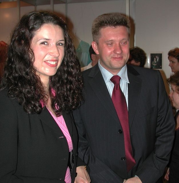 Renata Gorecká s manželem Grzegorzem