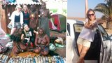 Sexy miss Langmannová: V Africe se blýskla mezi nahými domorodkyněmi!