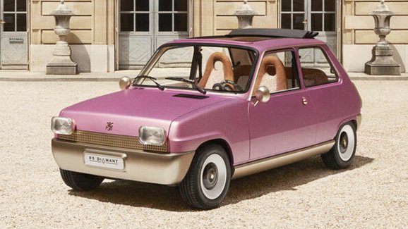 Renaultu 5 je padesát, značka slaví růžovým restomodem s mramorovým volantem