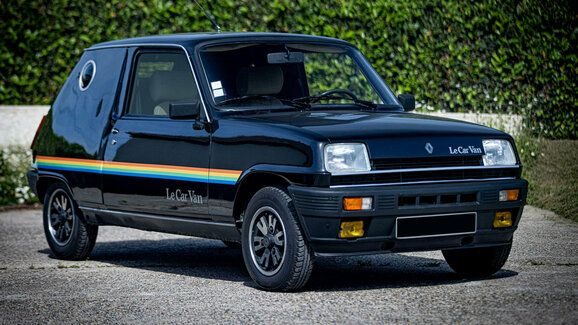 Renault 5 ve stylu dodávky? Vzácný Le Car Van se vydražil za 700.000 Kč