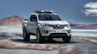 Pickup Renault Alaskan se začne vyrábět za půl roku i v této stylové verzi