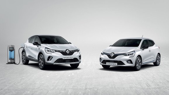 Renault představuje hybridní Clio a plug-in hybridní Captur