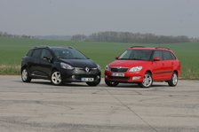 Renault Clio Grandtour vs. Škoda Fabia Combi