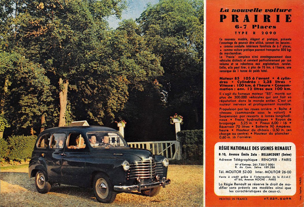 Renault Colorale Prairie (1951)