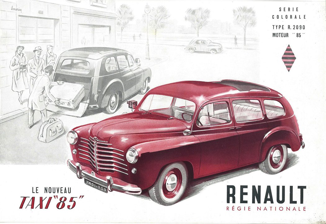 Renault Colorale Taxi (1951)