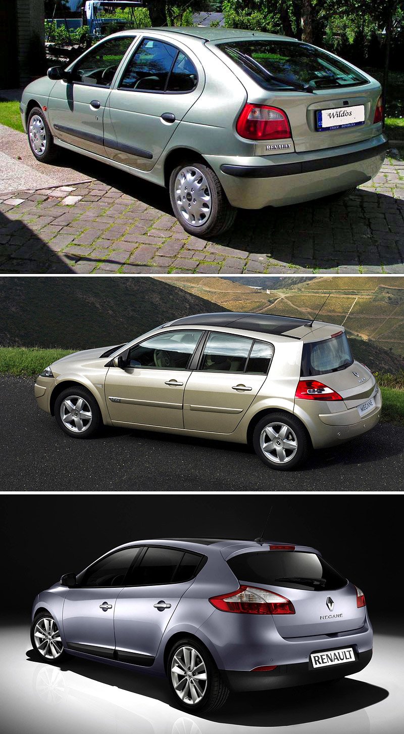 Renault Megane srovnání