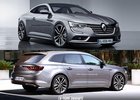 Renault Talisman: Varianty kombi a kupé očima nezávislých grafiků