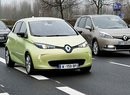 Renault Next Two: Zoe umí jet 30 km/h zcela bez řidiče
